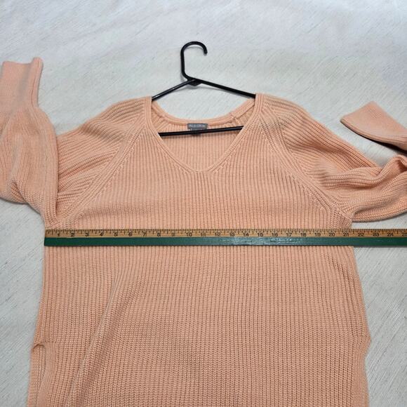 Falls Creek light orange woman's sweater size Medium - Picture 4 of 5